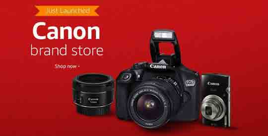 Just Launched | Canon Brand Store
