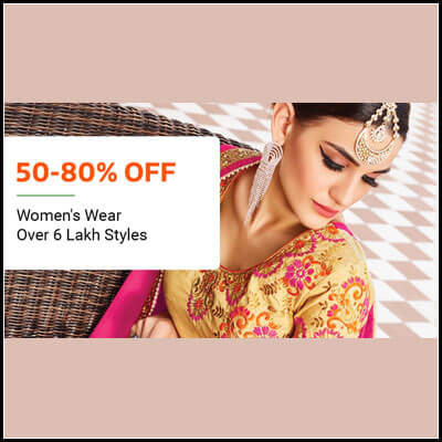 Flipkart Fashion Exclusive Offers | Women's Wear - Over 6 Lakhs Styles