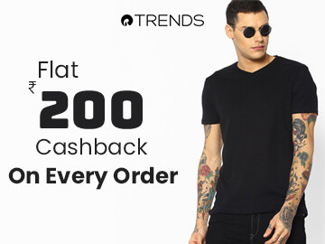 Get Rs.200 Cashback on All Order Orders!!