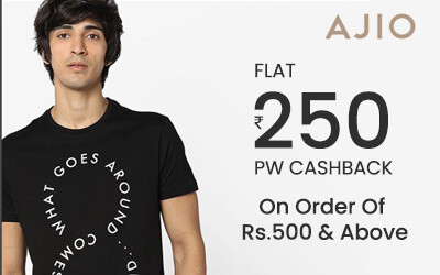 Ajio T-shirts Only At Rs.250.