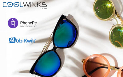 Rs.900 Cashback On Rs. 500 Order On Sunglasses And Eyeglasses.
