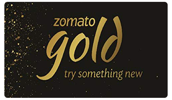 Zomato Gold E-Gift Voucher 12 months membership