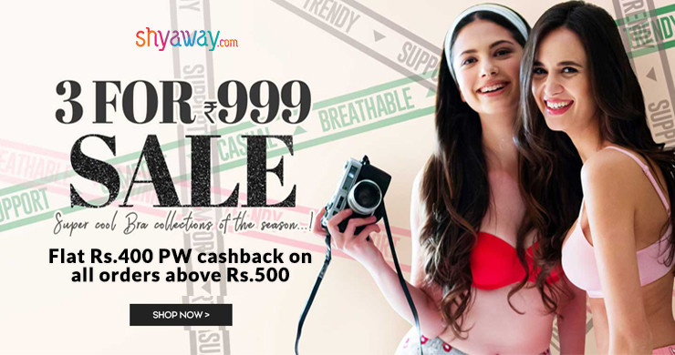 Shop For Rs.500 & Earn Flat Rs.400 Cashback