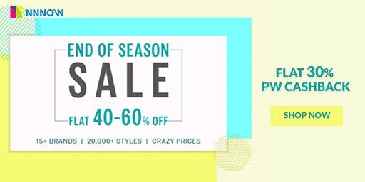 End Of Season Sale | Flat 40%-60% Off On GAP, Flying Machine, U.S Polo,Arrow & More