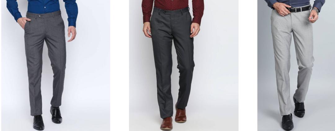 Flat 40% off on Men's Trousers, Starting at Rs.419