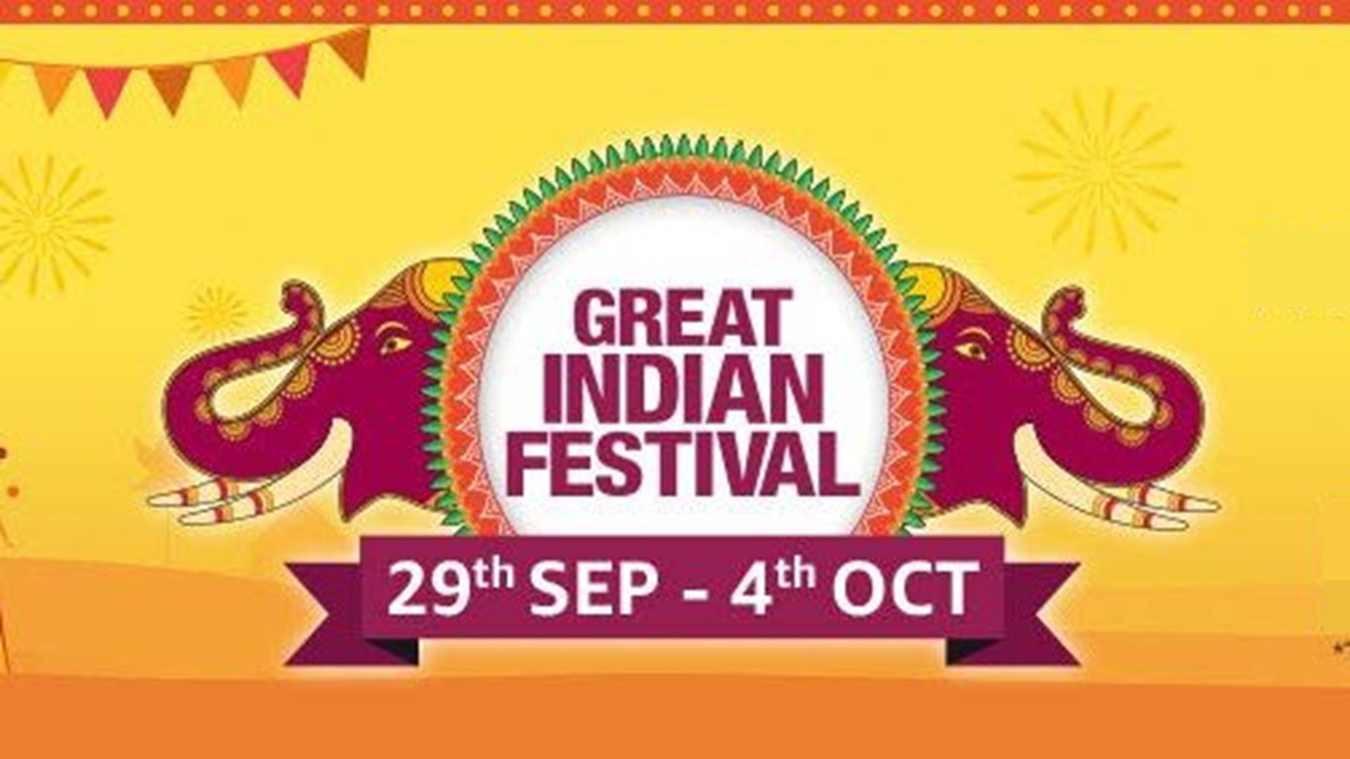 Great Indian Festival | Upto 90% Off + 10% Instant Discount/Bonus Offers via SBI Cards (29th Sept - 4th Oct)