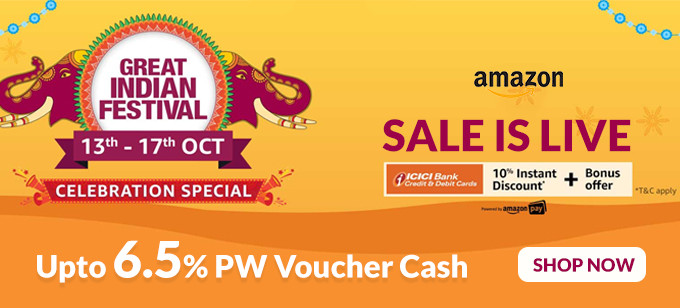 GREAT INDIAN FESTIVAL | Upto 90% Off + 10% Instant Discount+Bonus Offers via ICICI Cards (13th - 17th Oct)