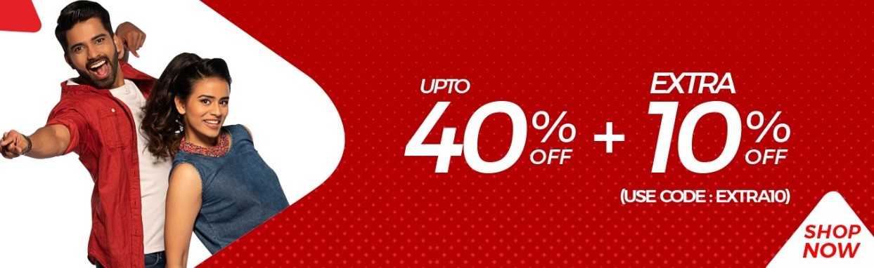 BIG BRAND LOOT | Upto 40% Off + Extra 10% Off on All Fashions & Accessories