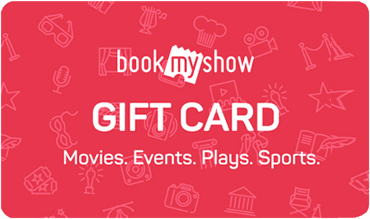 BookMyShow E-Gift Card 