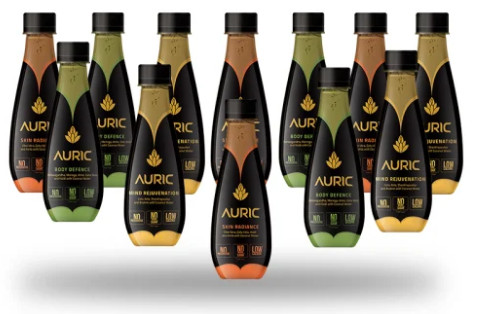 Auric Drinks (Pack of 12 Bottles)