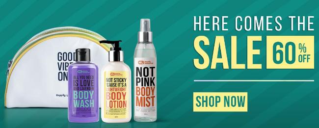 HERE COMES THE SALE | Flat 60% Off on Grooming Products