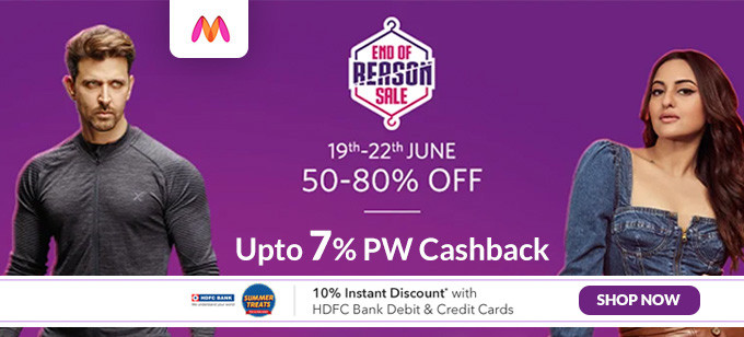 END OF REASONS SALE | Get 50% To 80% Off + Extra 10% HDFC Off