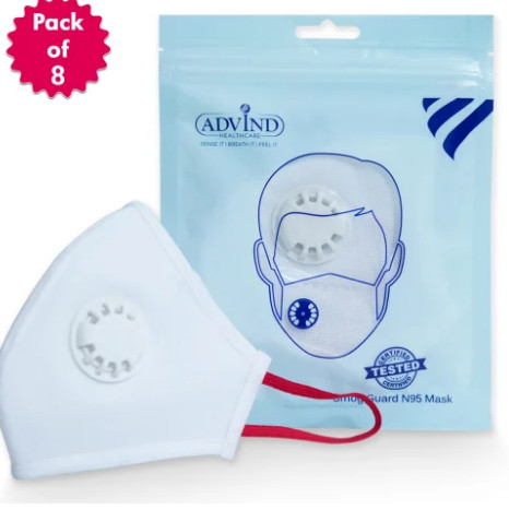 Flat 25% Off on N95 Mask - Pack of 8