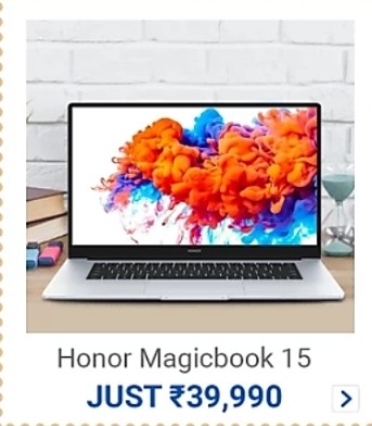 honor magicbook 15 flipkart