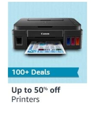 PRIME DAY SALE | Get Upto 50% Off on Printers & Ink Supplies