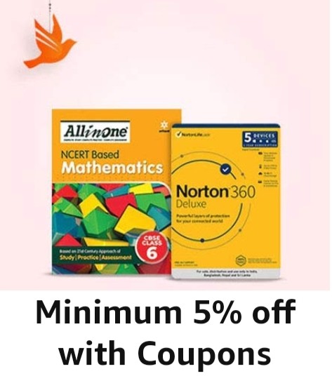 GREAT FREEDOM FESTIVAL | Minimum 5% Off on Coupons on Books, Software, Video Game, Software