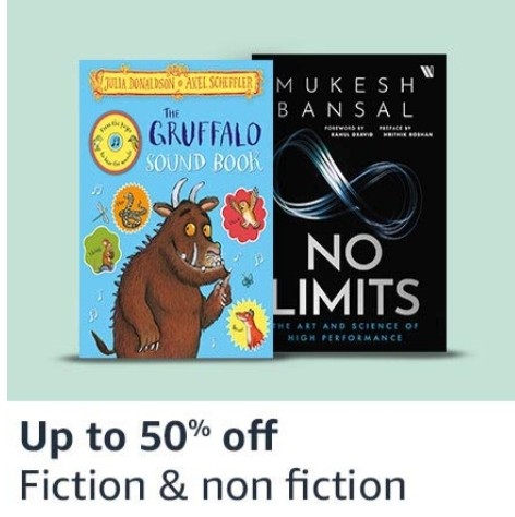 Fiction & Non Fiction up to 50% Off