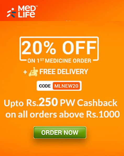 MONTH END SALE | Flat 20% Off + Free Delivery on First Medicines Purchase