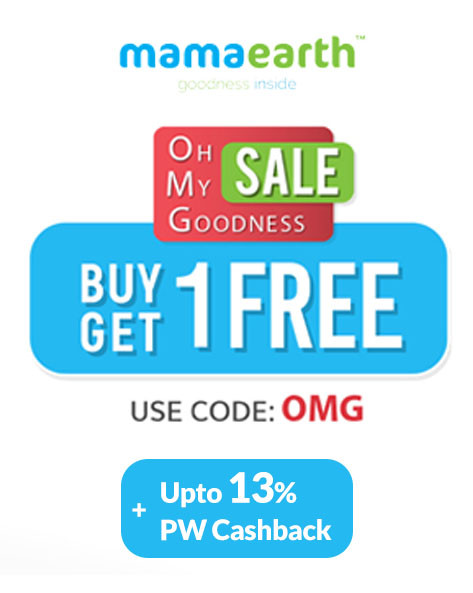 OH MY GOODNESS | Buy 1 Get 1 Free on Mamaearth Products