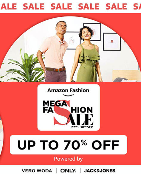 MEGA FASHION SALE | Up to 70% Off on Vero Moda, Jack & Jones & More