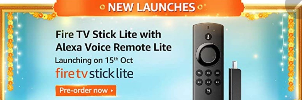Fire Stick Lite with Alexa Voice Remote Lite