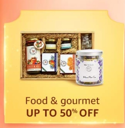Get up to 50% Off on Food and Gourmet