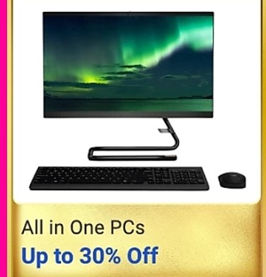 Get up to 30% Off on PC's