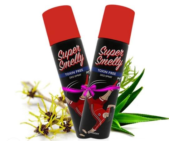 SPECIAL SALE | Super Smelly Whoosh Zero Toxin and Natural Deodorant Spray (Pack Of 2) at Rs.23