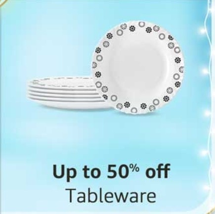 Get up to 50% Off on Tableware & Dining ware