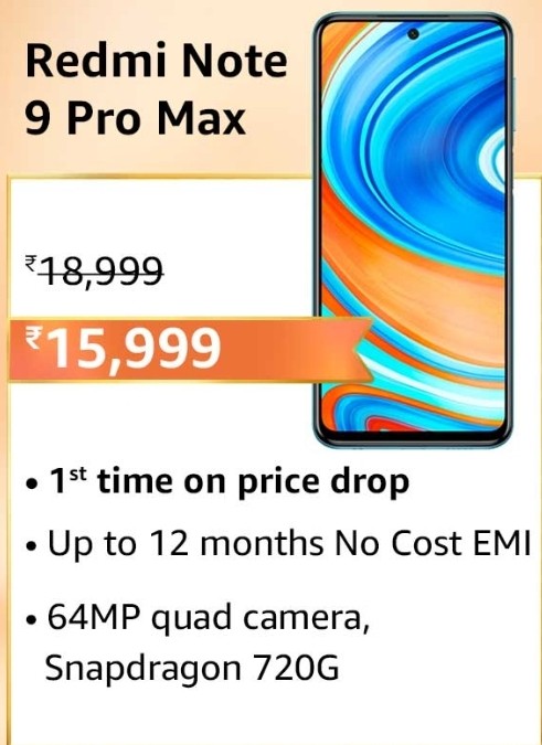 Redmi Note 9 Pro Max | 1st time on Price Drop