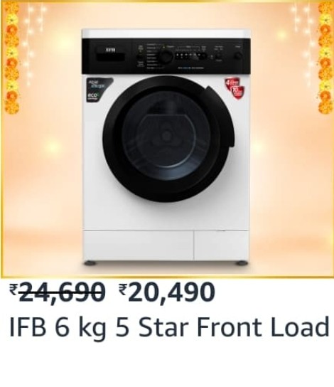 IFB 6 kg 5 Star Fully-Automatic Front Loading Washing Machine