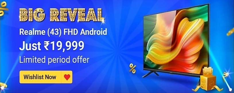 Realme 43 inches FHD Android TV |Limited period offer
