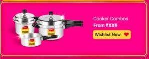 Buy Cooker Combos, Starting at Rs.599