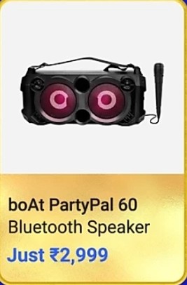 boAt PartyPal 60 20 W Bluetooth Party Speaker 