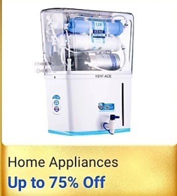Get Min 3000 Off on Water Purifiers