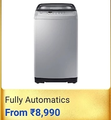 Get Up to 40% Off on Fully Automatic Washing Machines