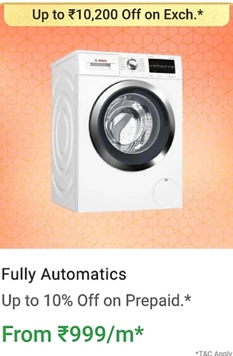 Get Up to 55% Off on Fully Automatic Washing Machines