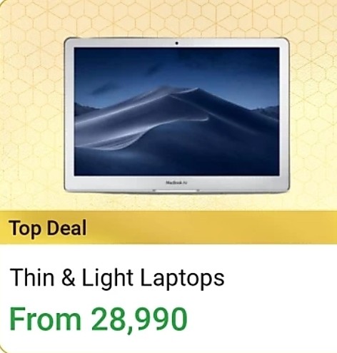 Get Up to 30% Off on Laptops