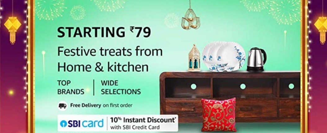 Get Up to 70% Off on Home & Kitchen