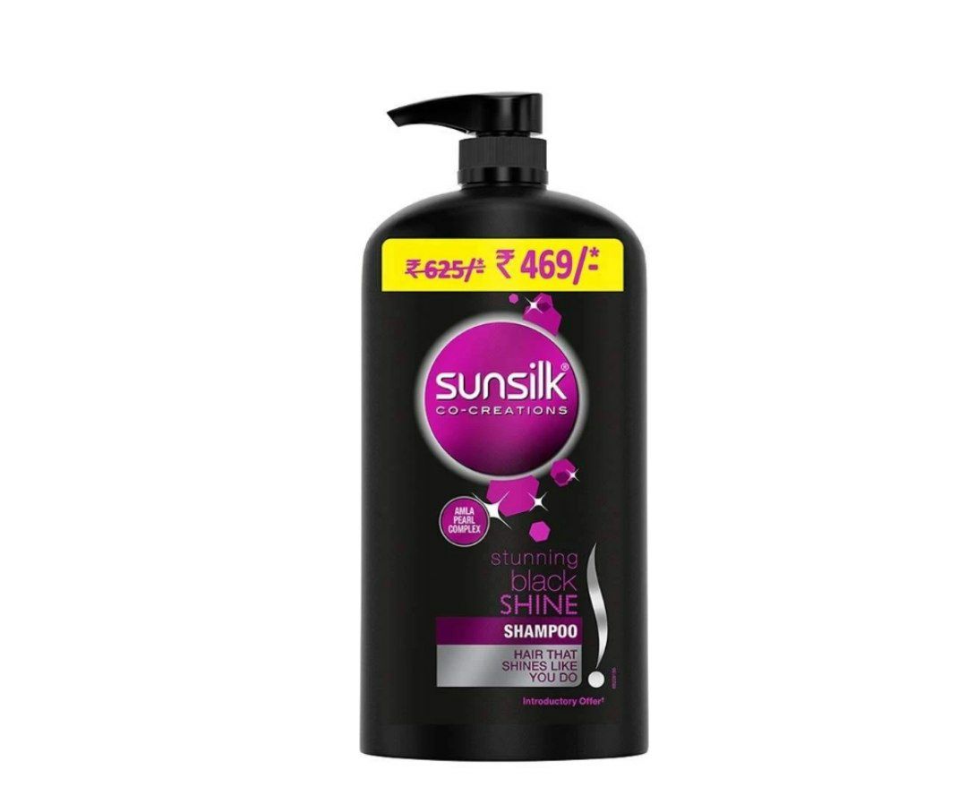 LOOT DEAL :- Sunsilk Stunning Black Shine Shampoo, 1000 ml Women