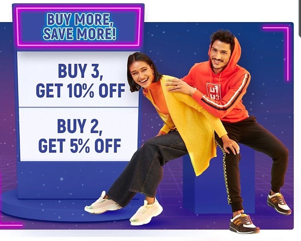 Buy More Save More | Buy 3 Get 10% Off & Buy 2 Get 5% Off