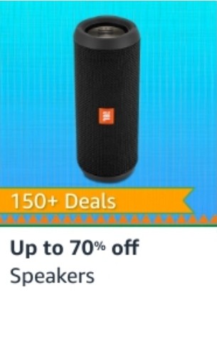 Get up to 70% Off on Speakers