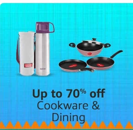 GREAT INDIAN FESTIVAL | Get Up to 70% Off on Cookware and Dining