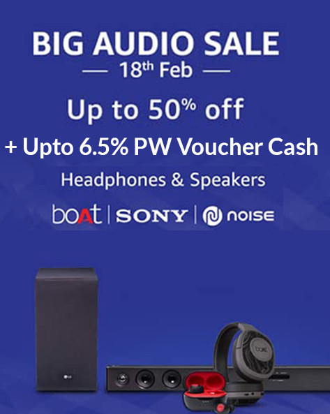 Big Audio Sale | Get up to 50% Off on Headphones & Speakers