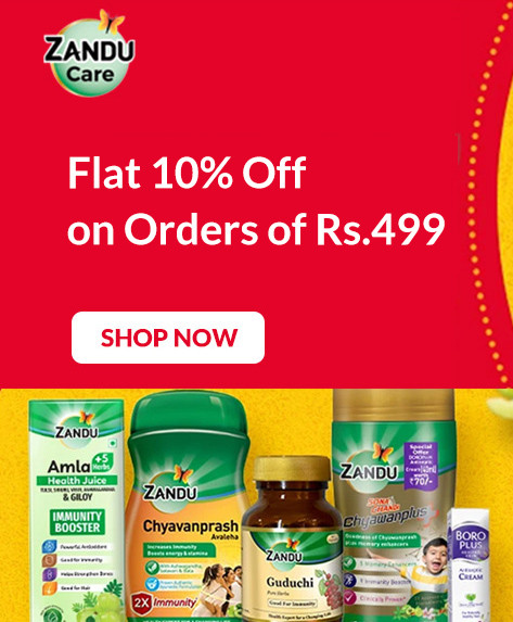 EXCLUSIVE | Flat 10% Off on Order Value of Rs.499 Above
