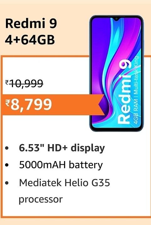 Redmi 9 4+64GB
