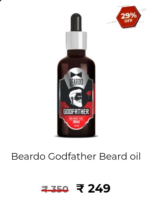 Get 29% Off on Beardo oil