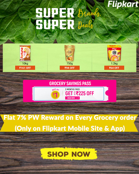 Flipkart Super Fast Delivery | Grocery, Fresh Fruits & Vegetables at the Doorstep