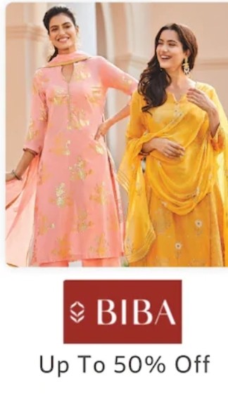 Get up to 50% Off on Biba