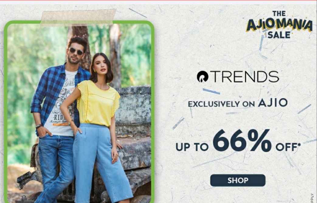 Get up to 66% Off on Trends